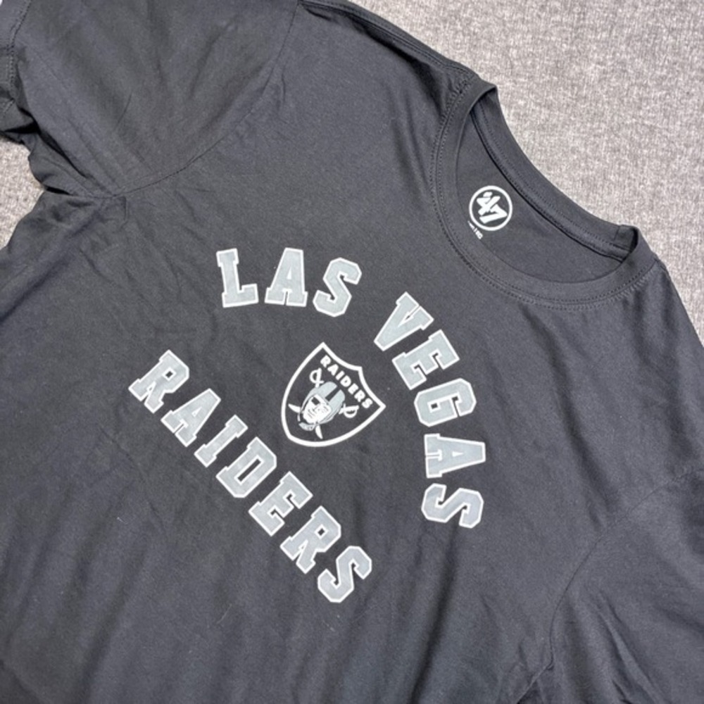 '47 Las Vegas Raiders T-Shirt Mens XL‎ Black NFL Football Graphic Tee